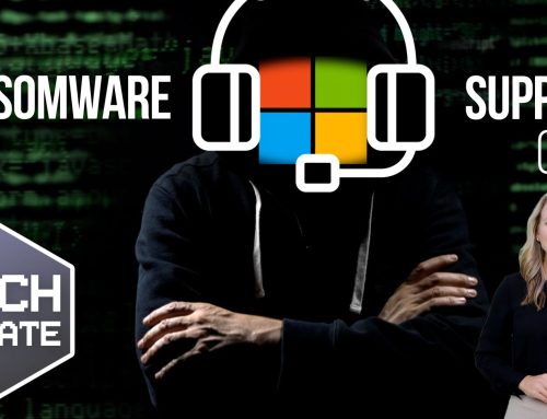 Beware that “support call” – it could be a ransomware scam