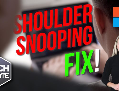 Windows 11 will warn you if someone’s snooping