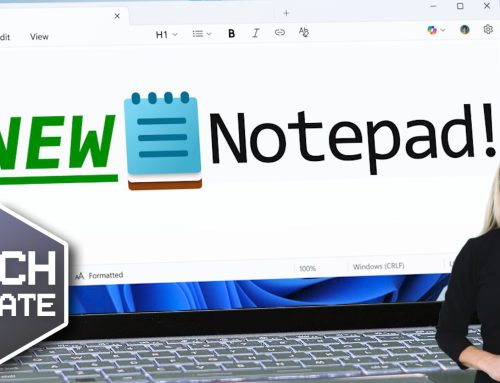 Exciting new formatting tools for Notepad